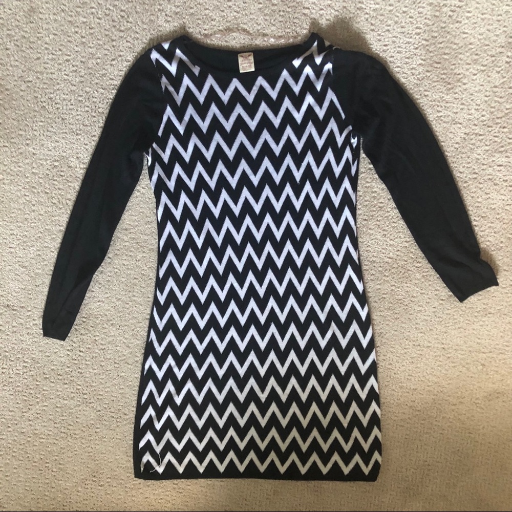 Faded Glory | Long-Sleeve Sweater Dress, M
